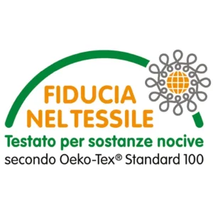 Logo OEKO-TEX Standard 100 "FIDUCIA NEL TESSILE"